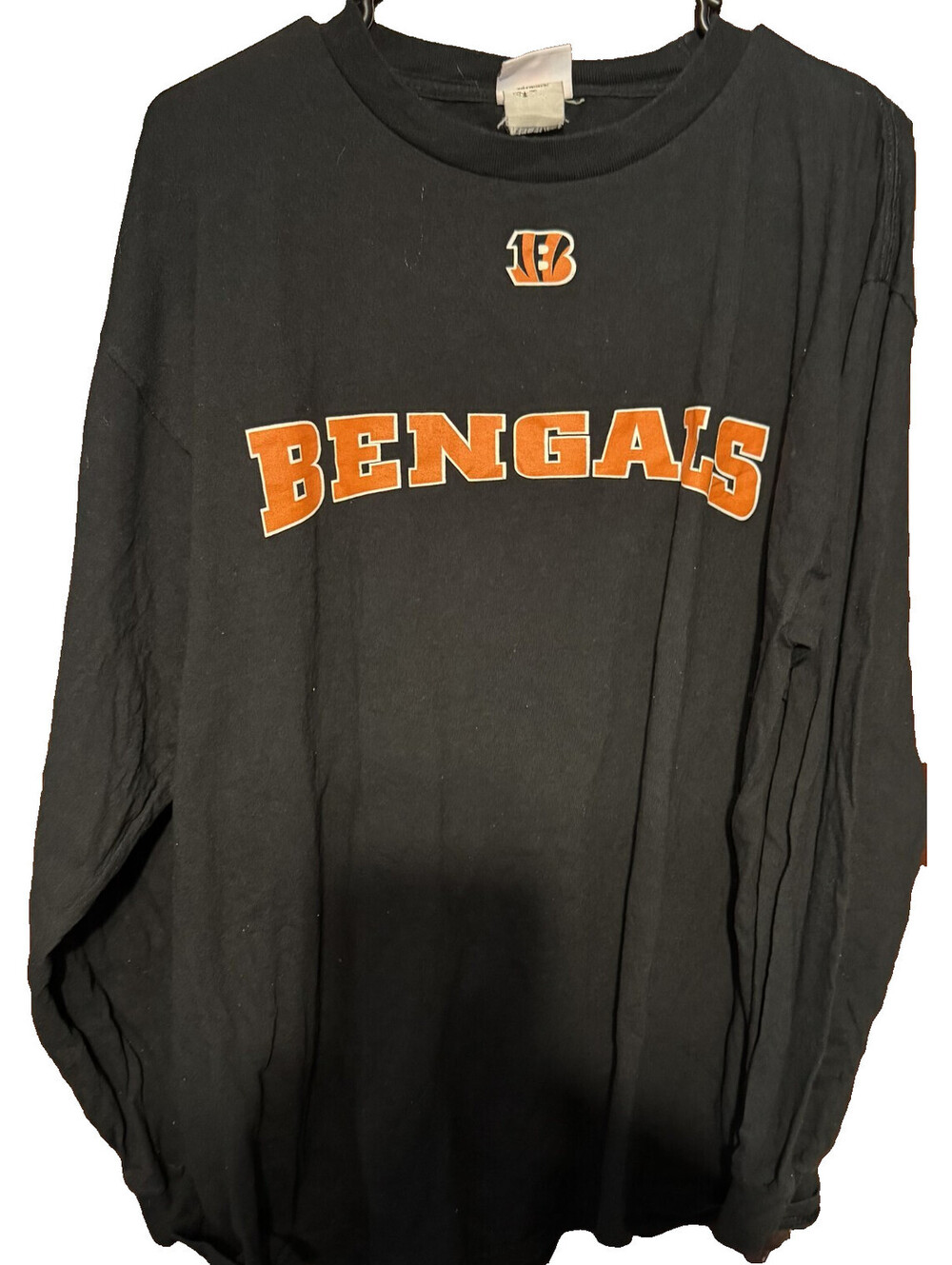 Cincinnati Bengals L/S T-Shirt Black Men’s Size XXL ?